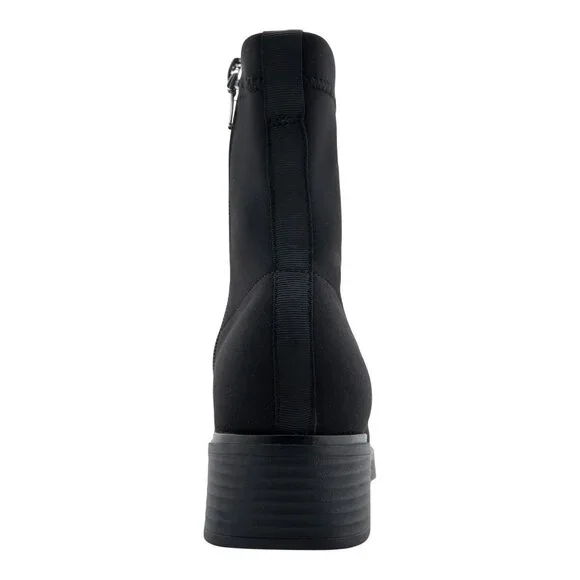 NWT Aerosoles Womens DIMMI Ankle Bootie DIMMI Black Stretch Fabric 6M - Picture 3 of 14